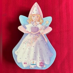 The Fairy and Unicorn Silhouette Jigsaw Puzzle